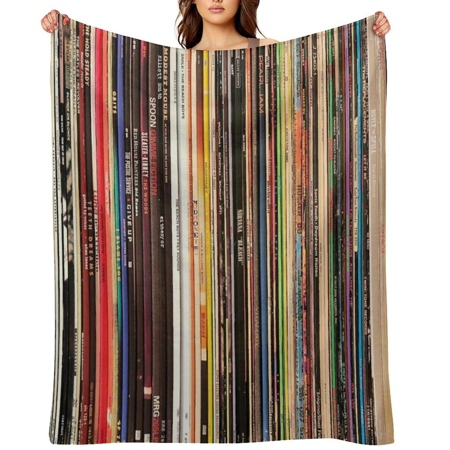 Ultimate Vinyl Record Collection Durable Throw Blanket