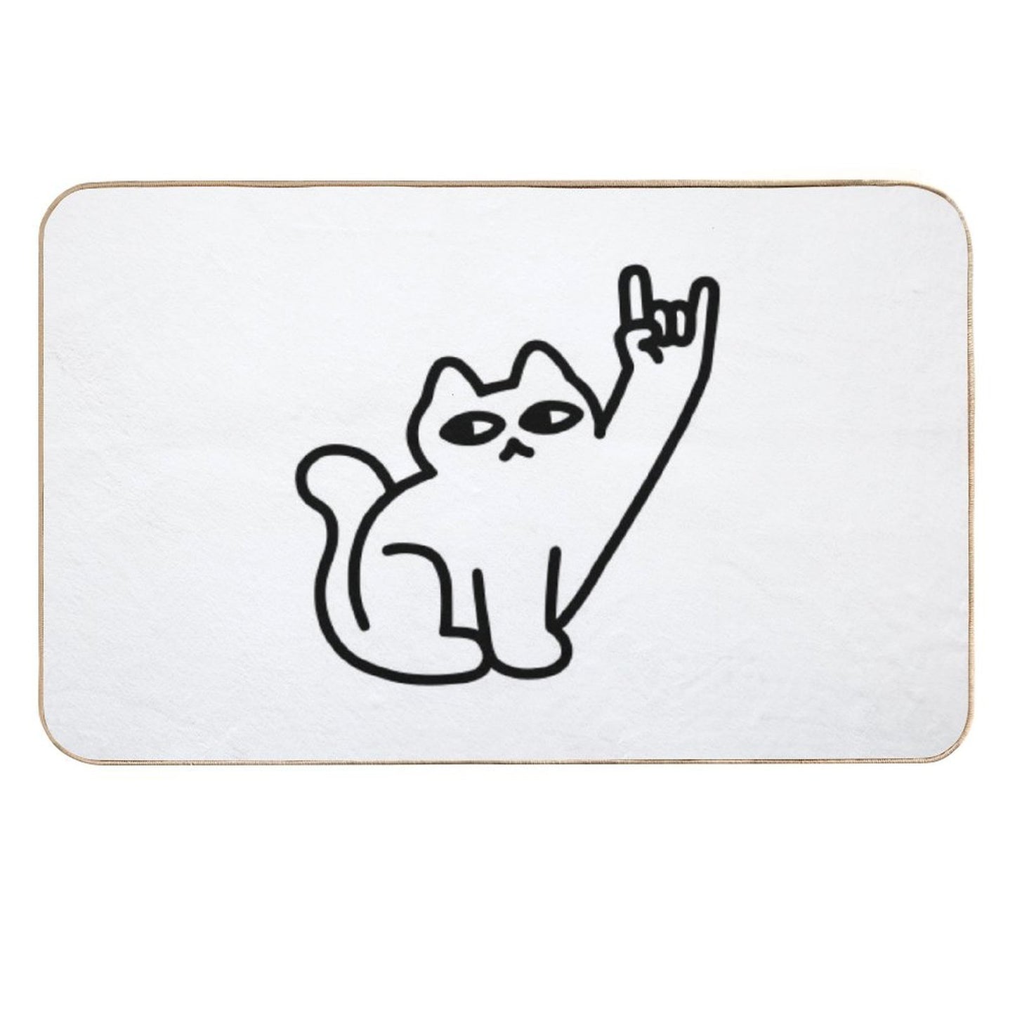 Cats Like Metal Toxin-Free Bath Mat