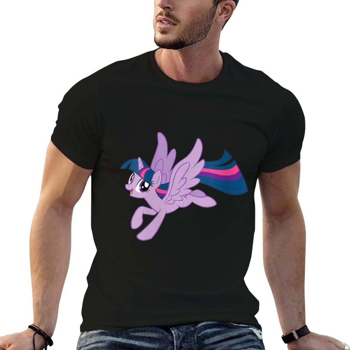 Womens My Little Pony Twilight Sparkle Galloping Quick-drying T-Shirt