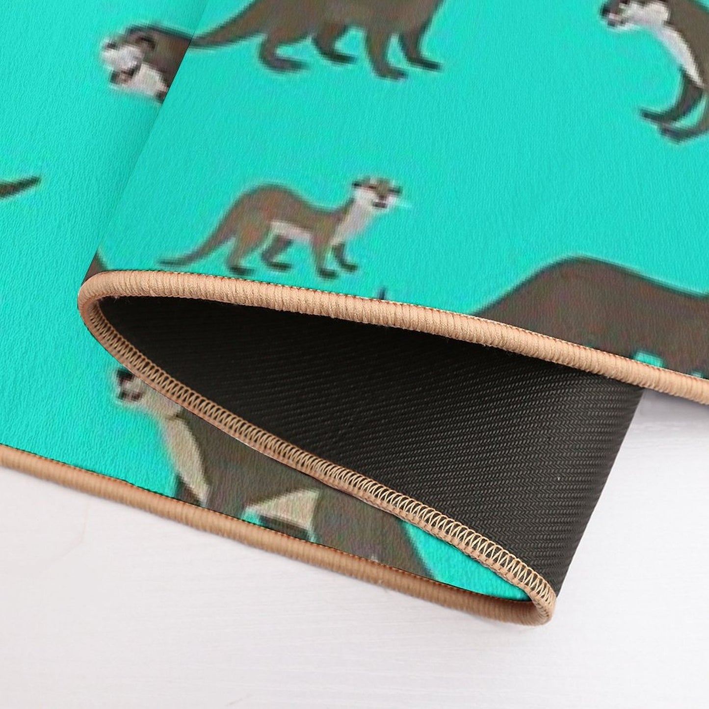 Know Your Otters Easy To Clean Bath Mat