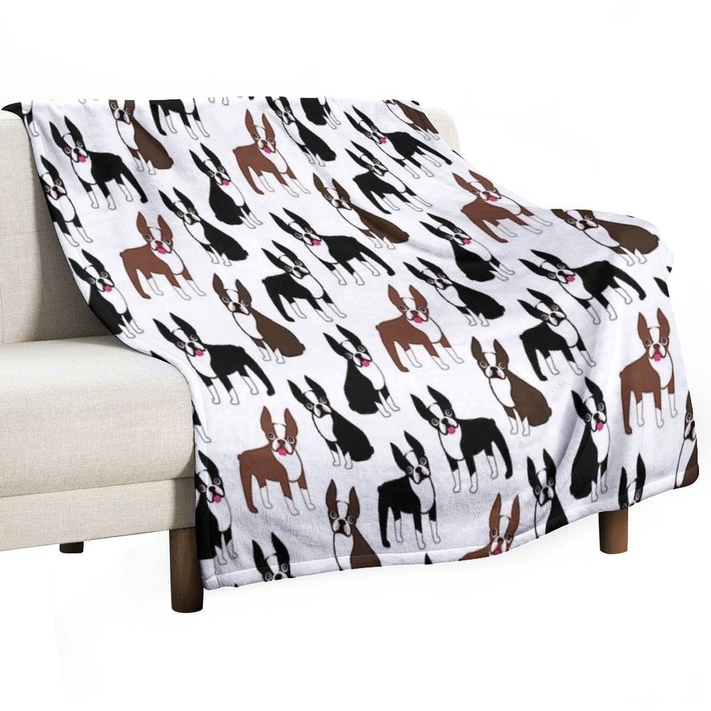 Boston Terriers Premium Throw Blanket