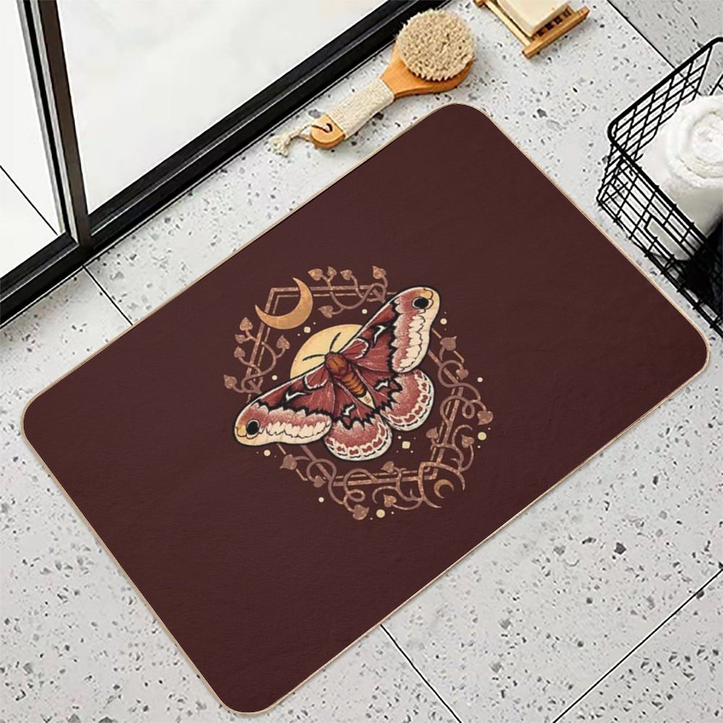 Promethea Moon Multi-Purpose Bath Mat