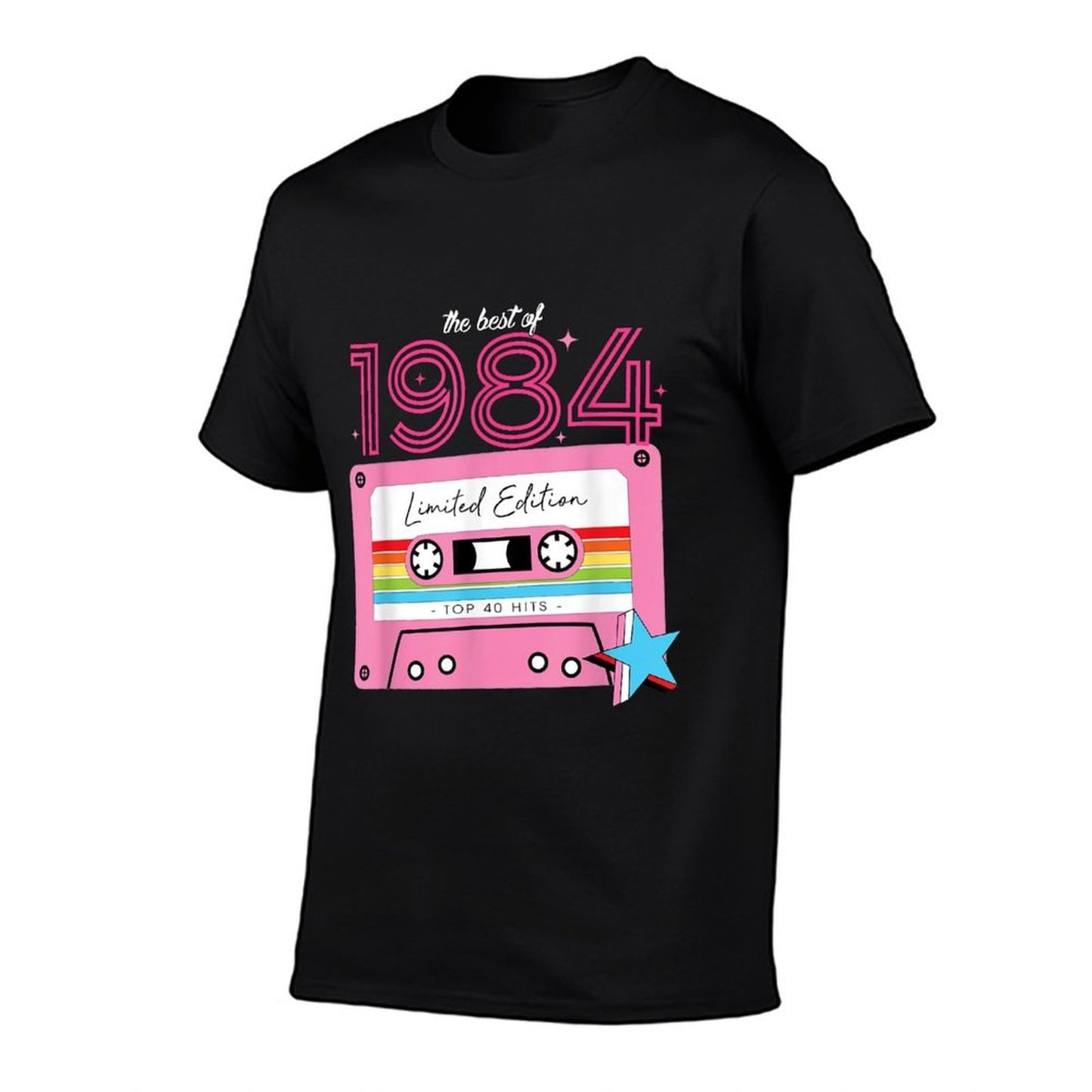 Vintage 40th Birthday 40 Years Old Cassette Tape Women Girls Affordable Price T-Shirt