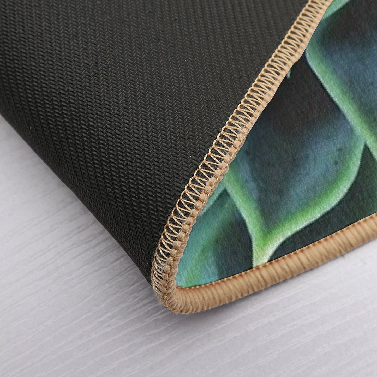 Succulent Fade-Resistant Bath Mat