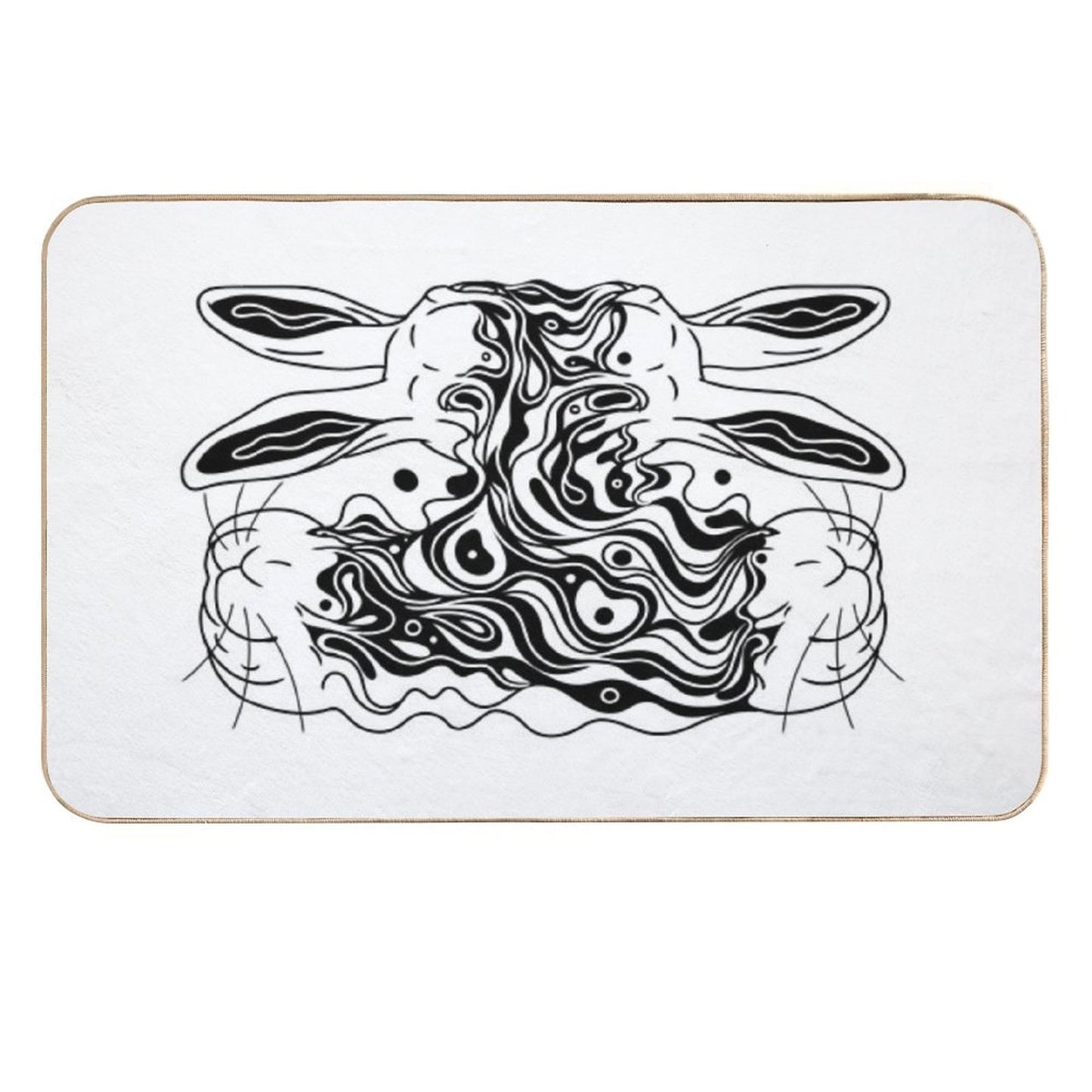 Lebre Duo Durable Bath Mat