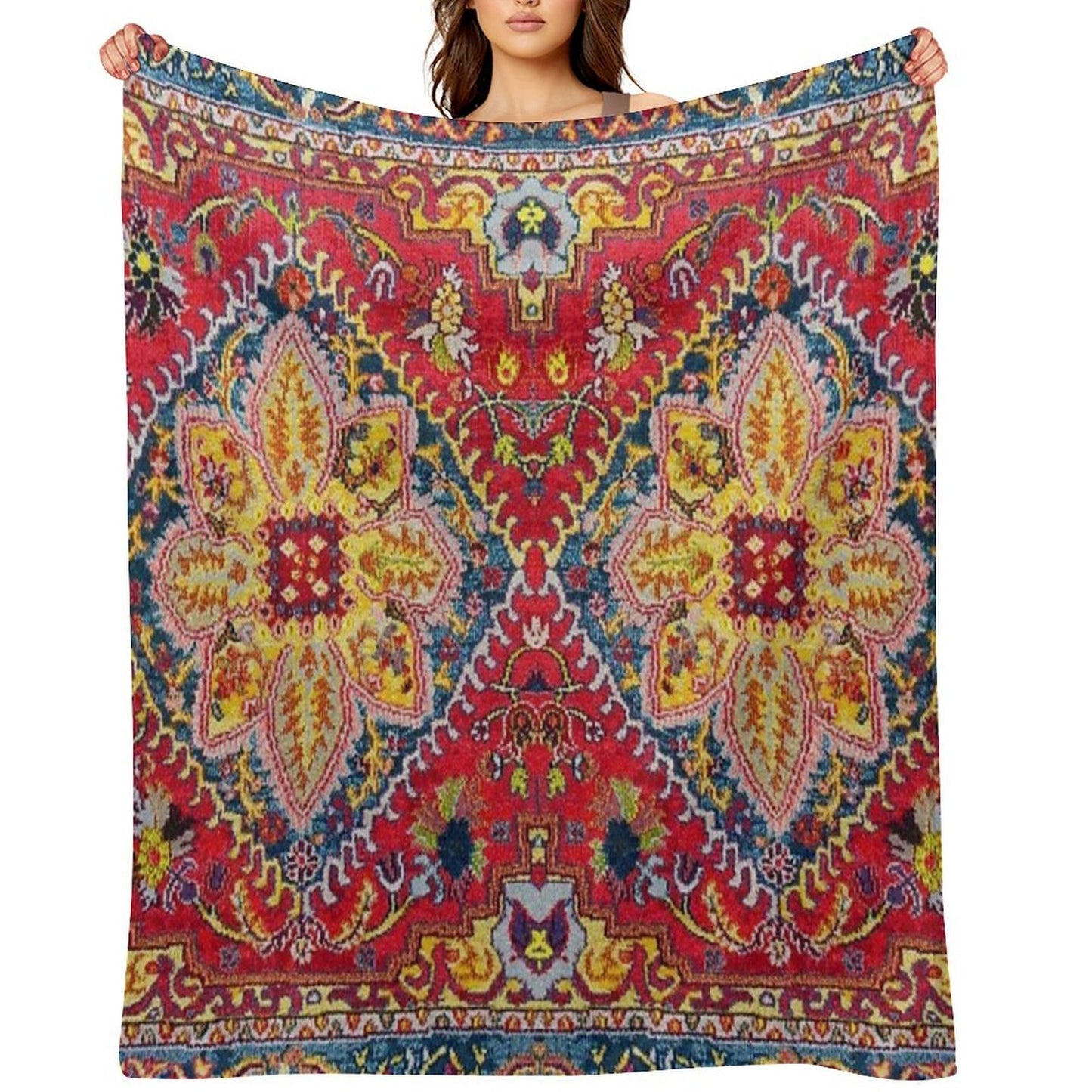 Bohemian Design Quick-dry Throw Blanket