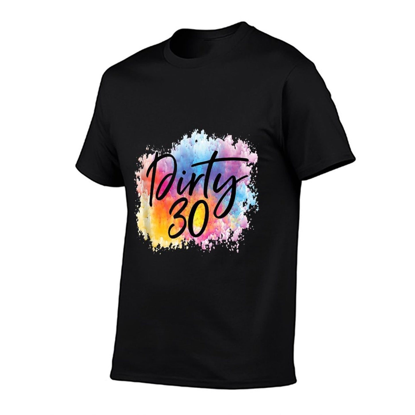 Dirty 30,Women Dirty 30s for Her Crew,Dirty 30 Oversized Silhouette T-Shirt