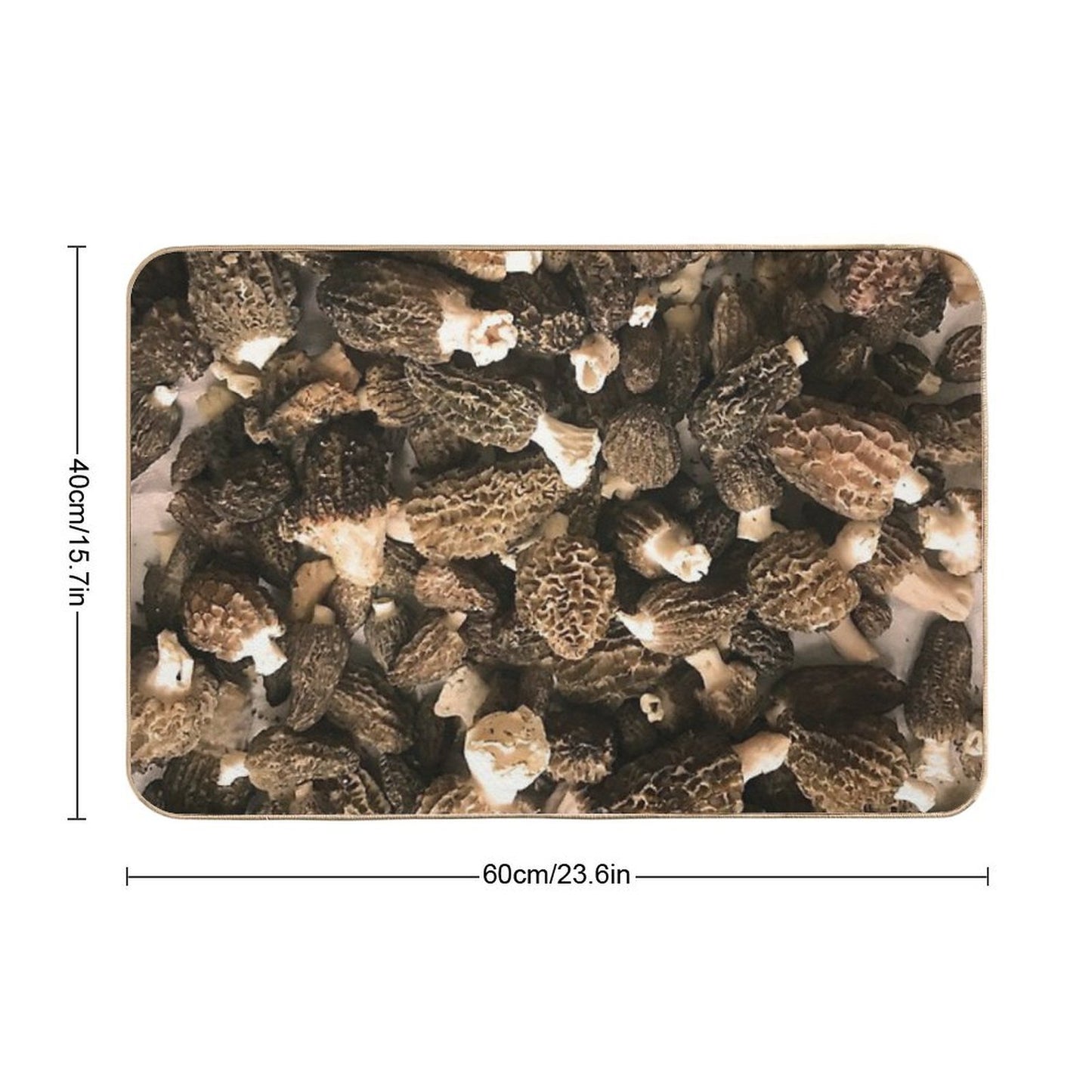 Morel Hunting Haul Repositionable Bath Mat