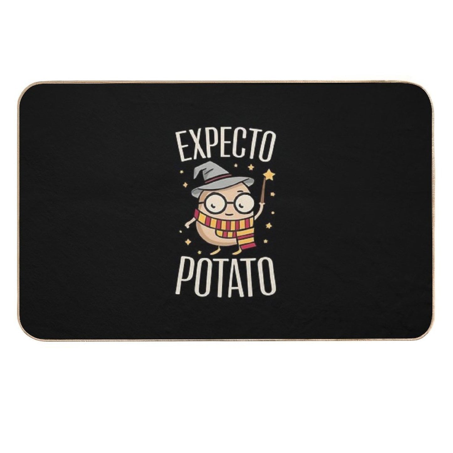 Expecto Potato - Wizard Funny Long-Lasting Bath Mat
