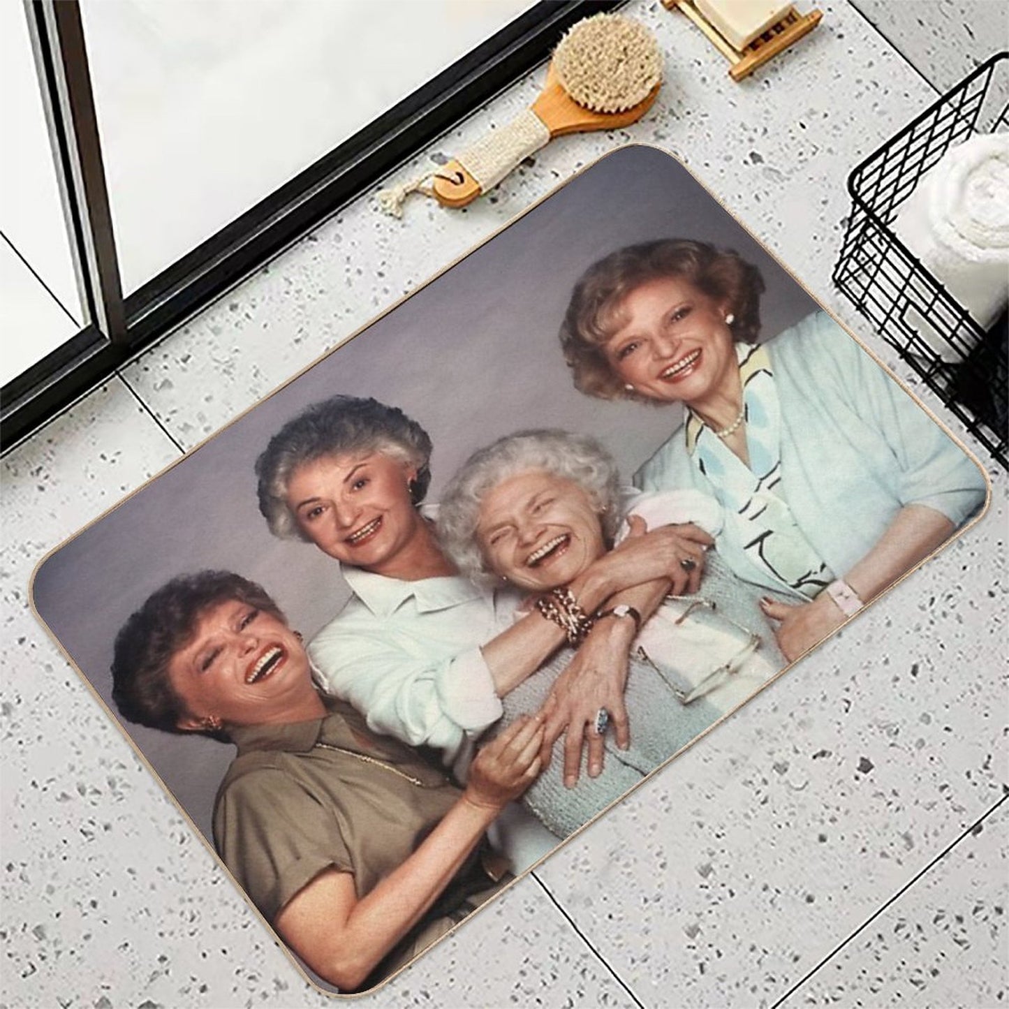 The Golden Girls Dirt-Trapping Bath Mat
