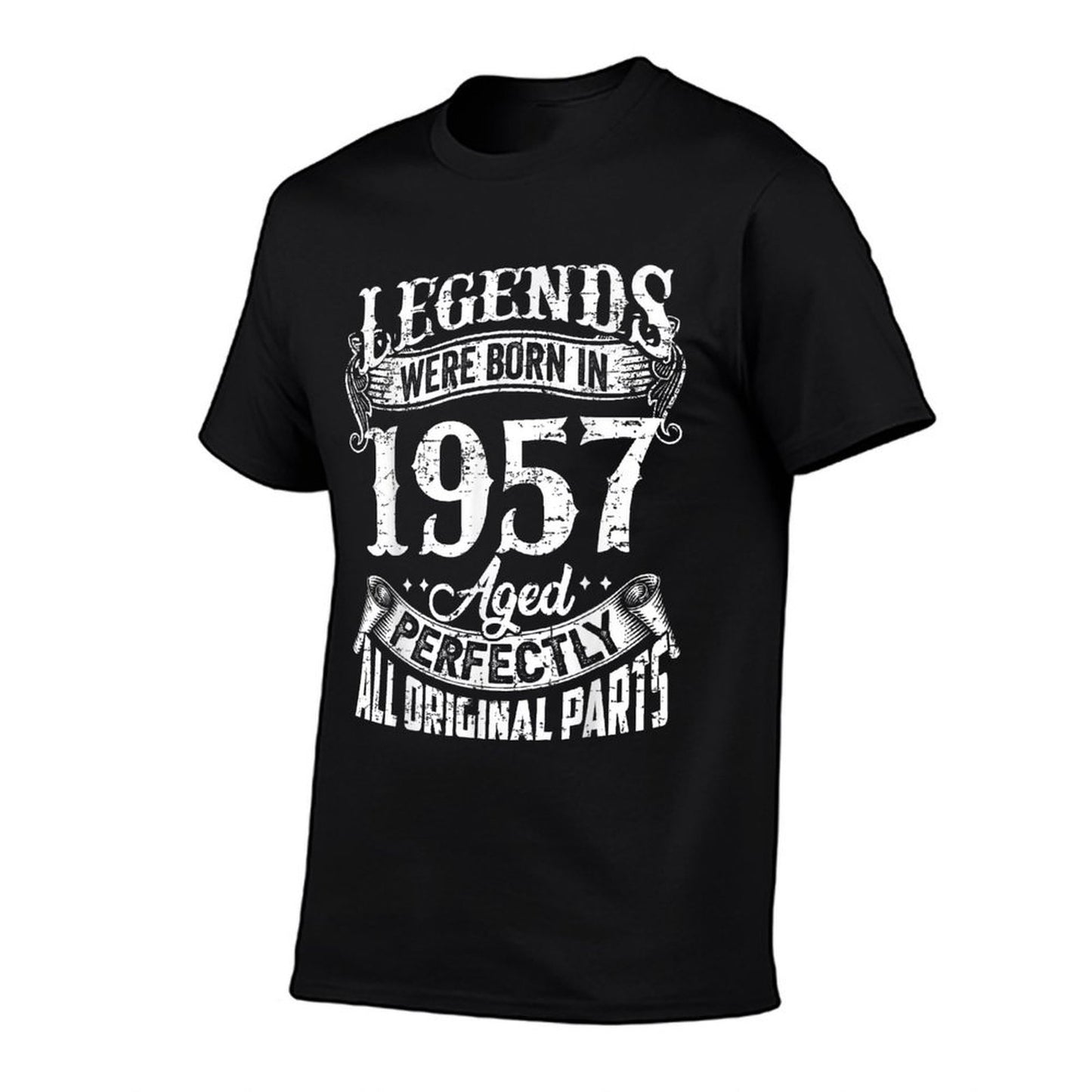 65 Years Old Vintage Legends Born In 1957 65th Birthday Versatile T-Shirt