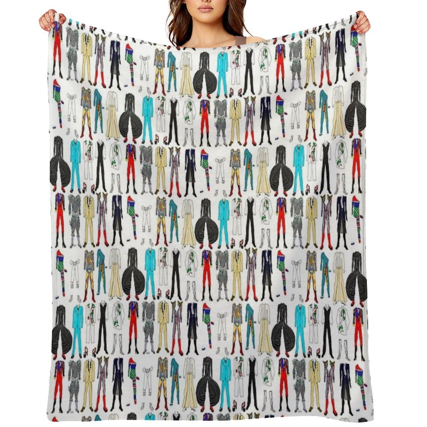 Star Costumes 1 Bowie Multi-functional Throw Blanket