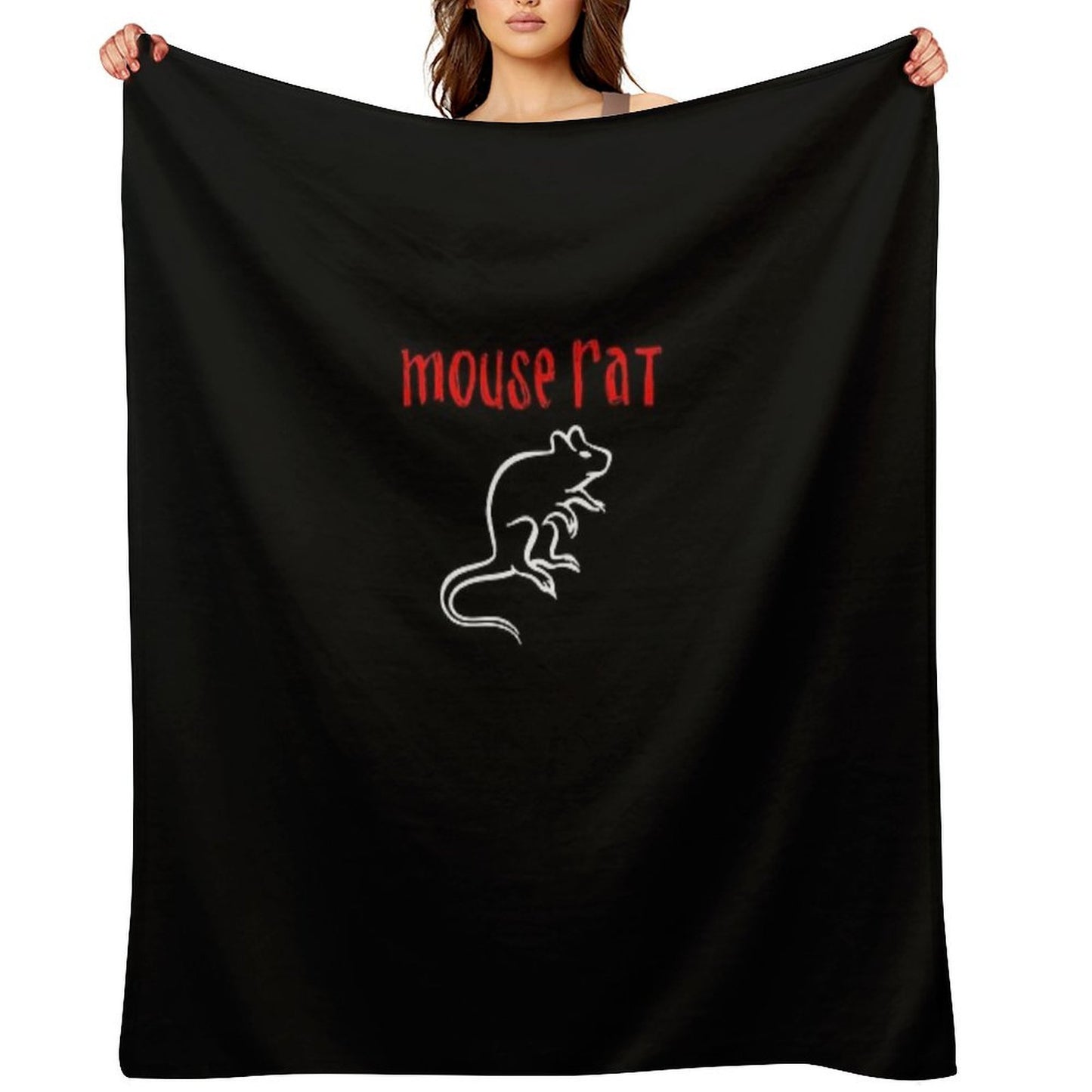 Mouse Rat Lightweight Throw Blanket