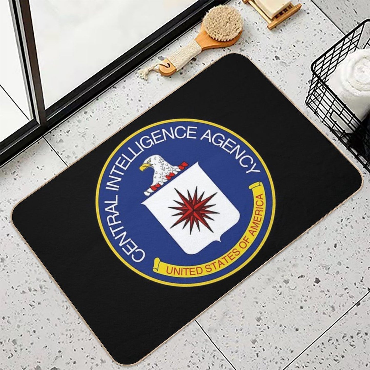 Central Intelligence Agency Long-Lasting Bath Mat