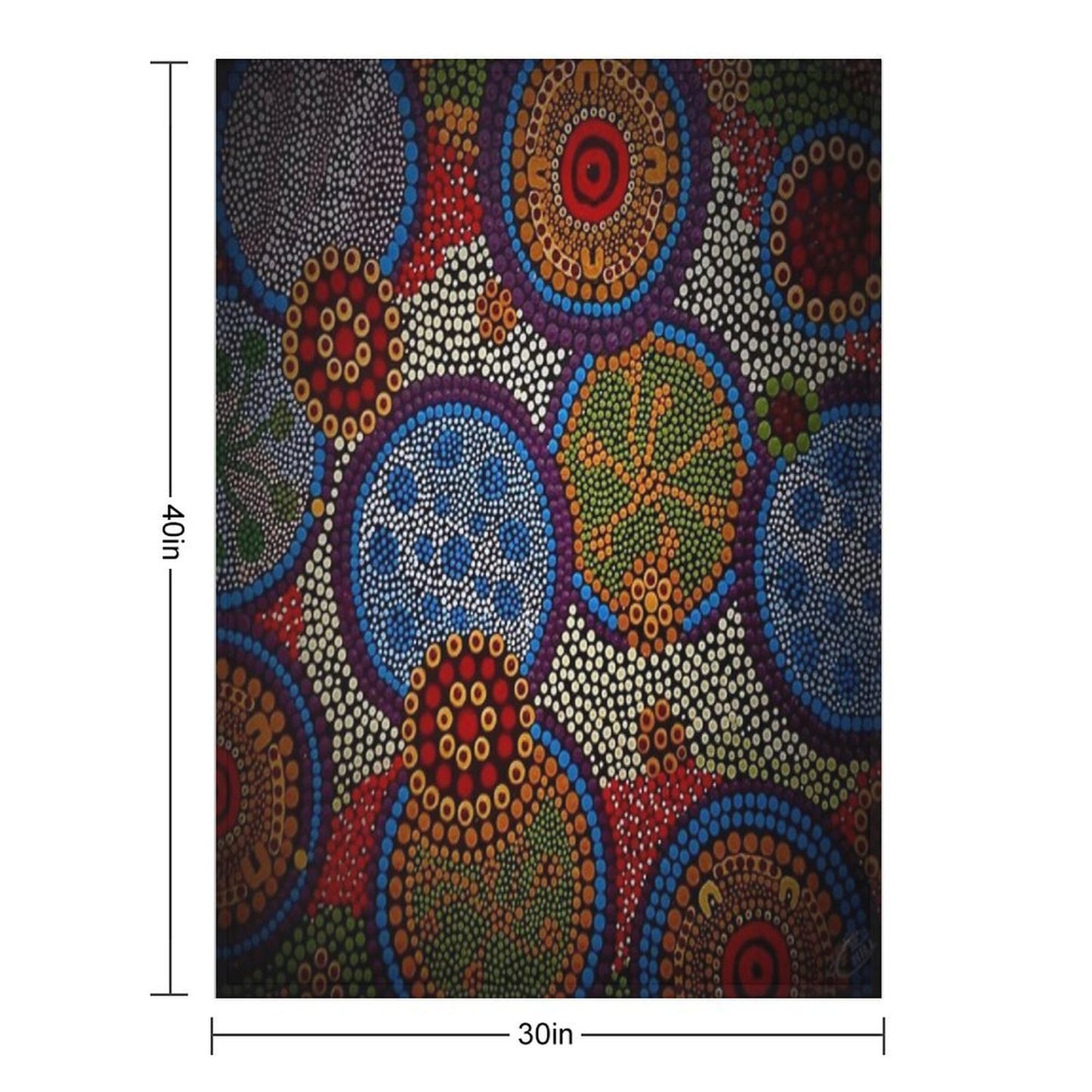 THE BIG CLAN GATHERING Plush Throw Blanket