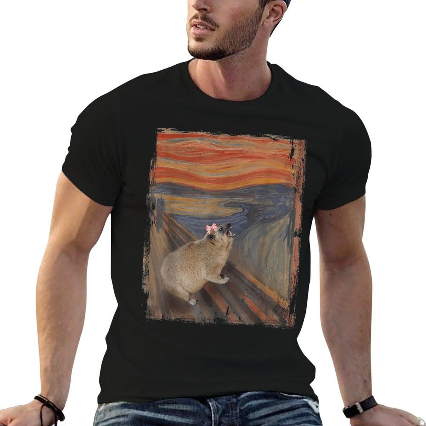 Rock Hyrax Screaming Mama Meme Odor-resistant T-Shirt
