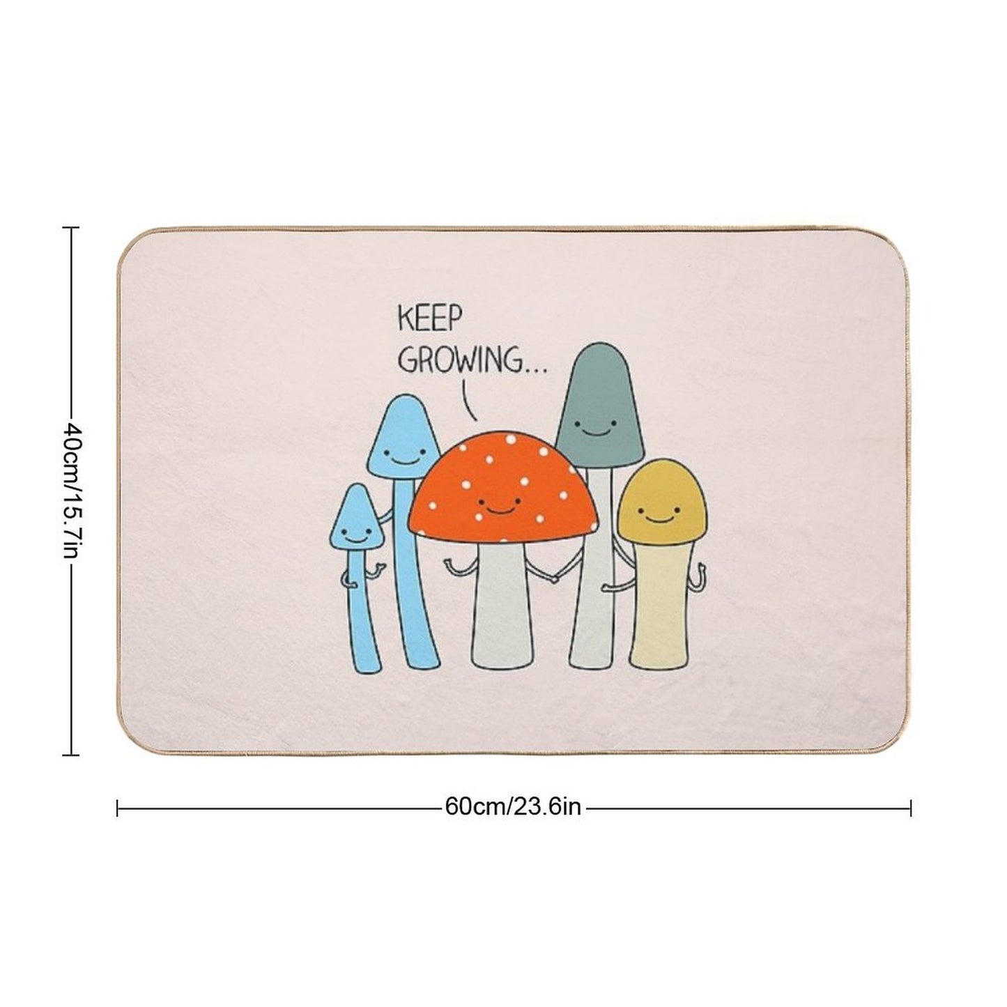Growing Mushrooms Versatile Bath Mat
