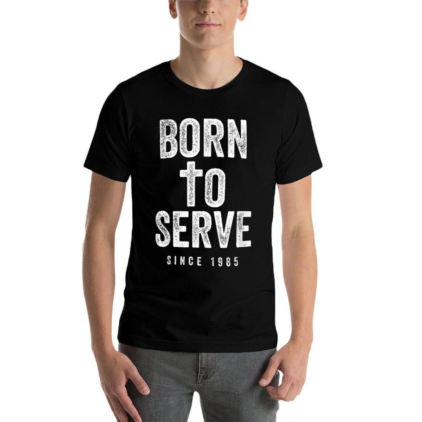 40 Year Old Christian Jesus And God 1985 40th Birthday Eco-friendly Material T-Shirt