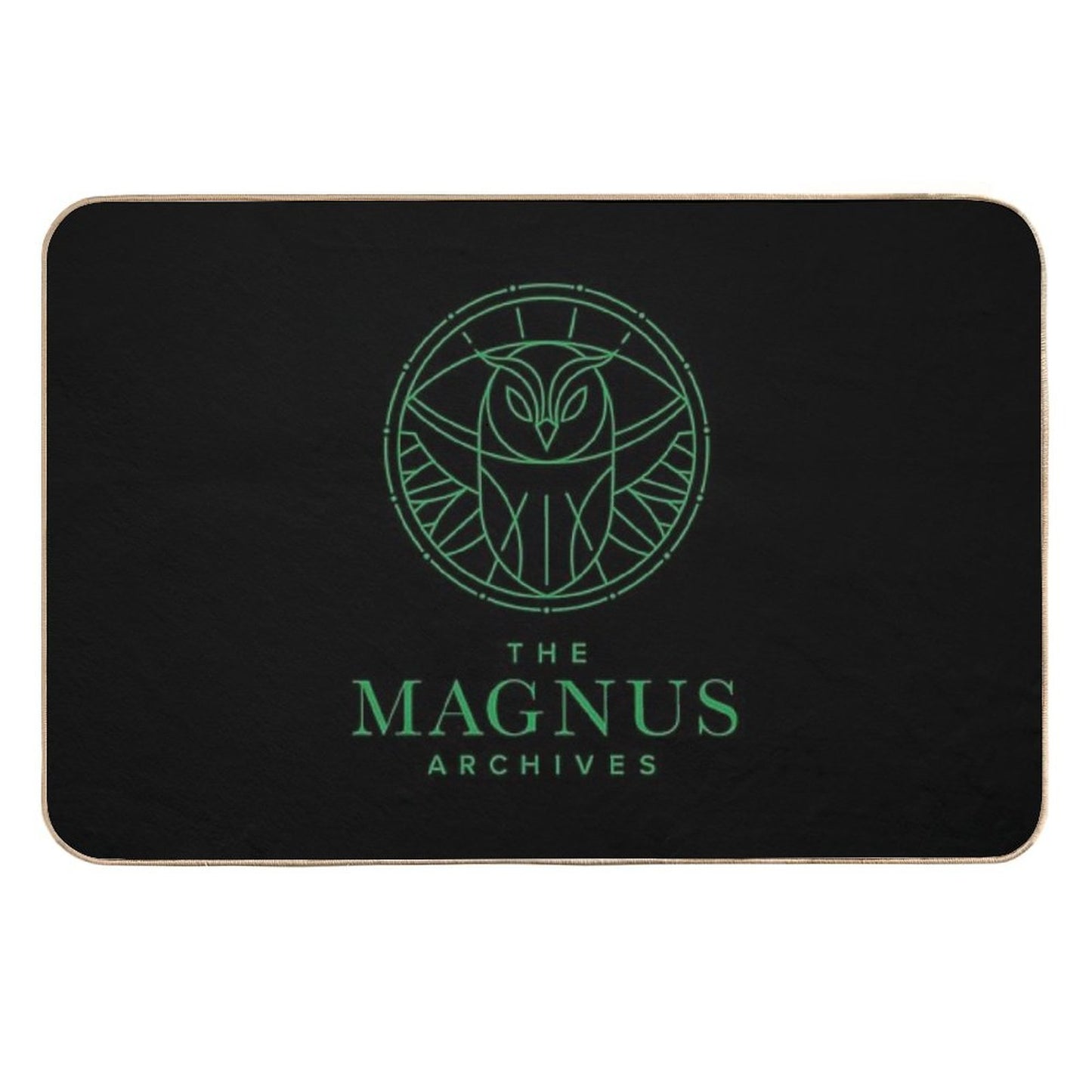 All Seeing Owl Absorbent Bath Mat