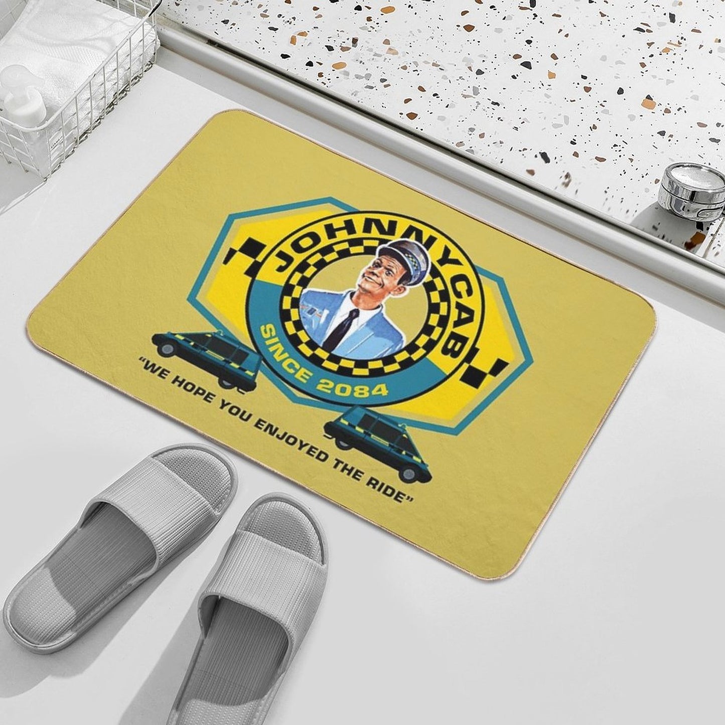 JohnnyCab Taxi Service Versatile Bath Mat