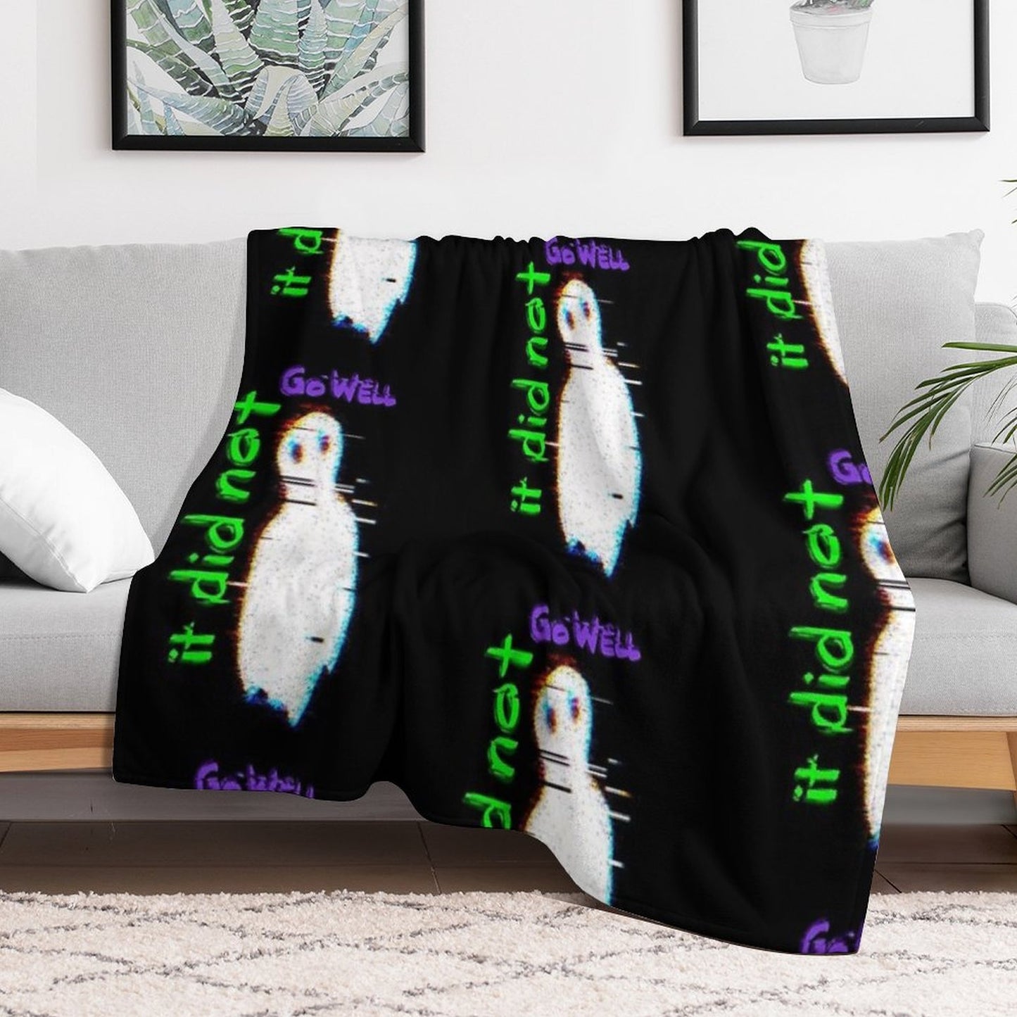 It Did Not Go Well Anti-pilling Throw Blanket