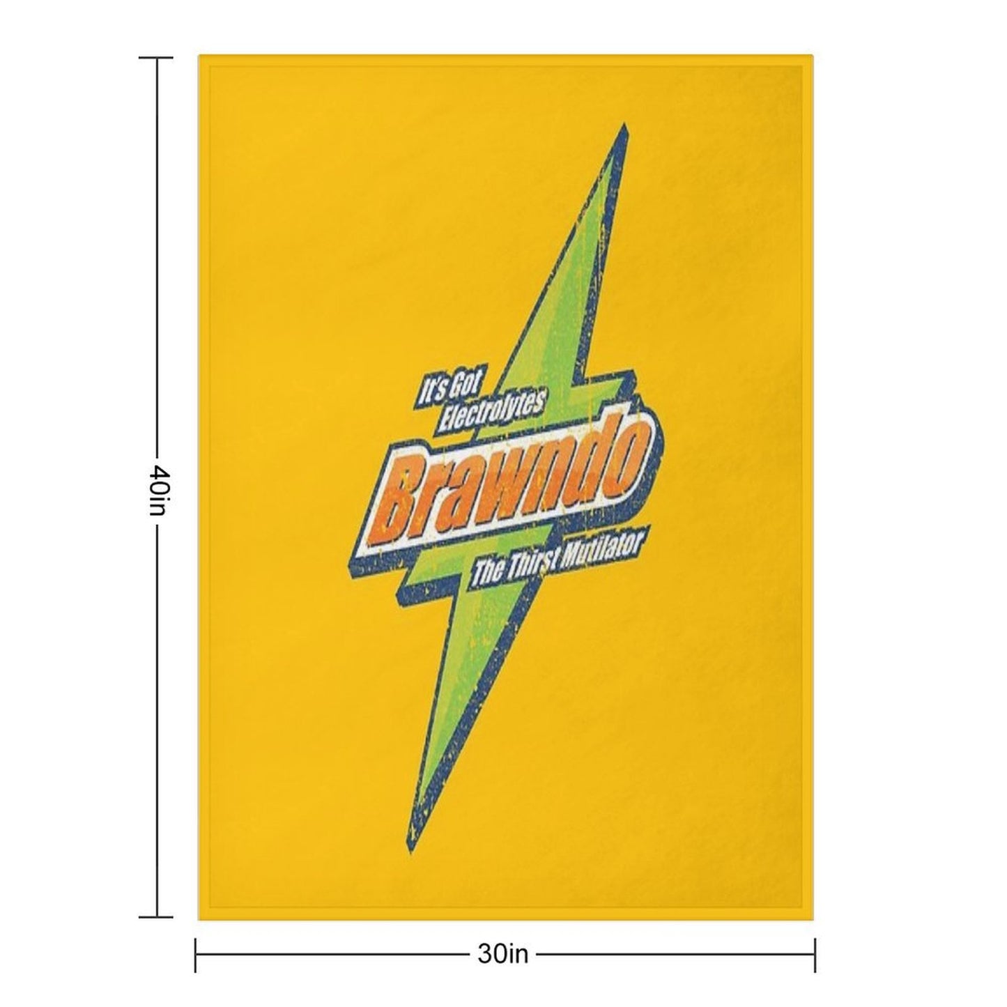 Brawndo Versatility Throw Blanket