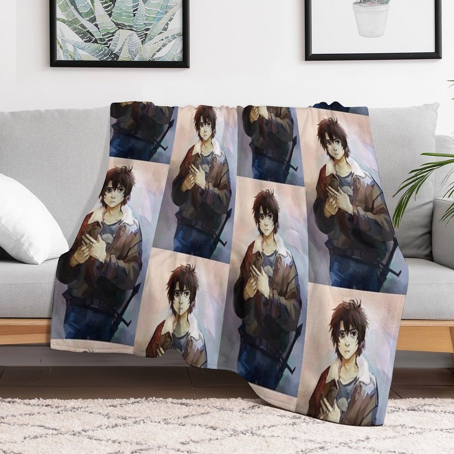 Nico Di Angelo Lightweight Throw Blanket