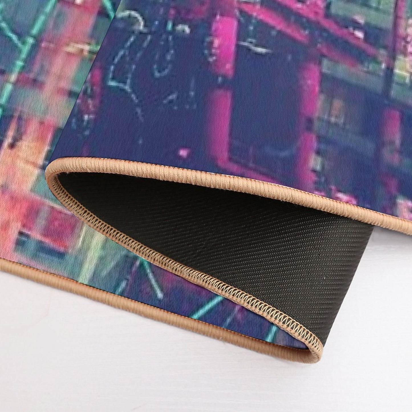 Urban Graffiti Easy Maintenance Bath Mat