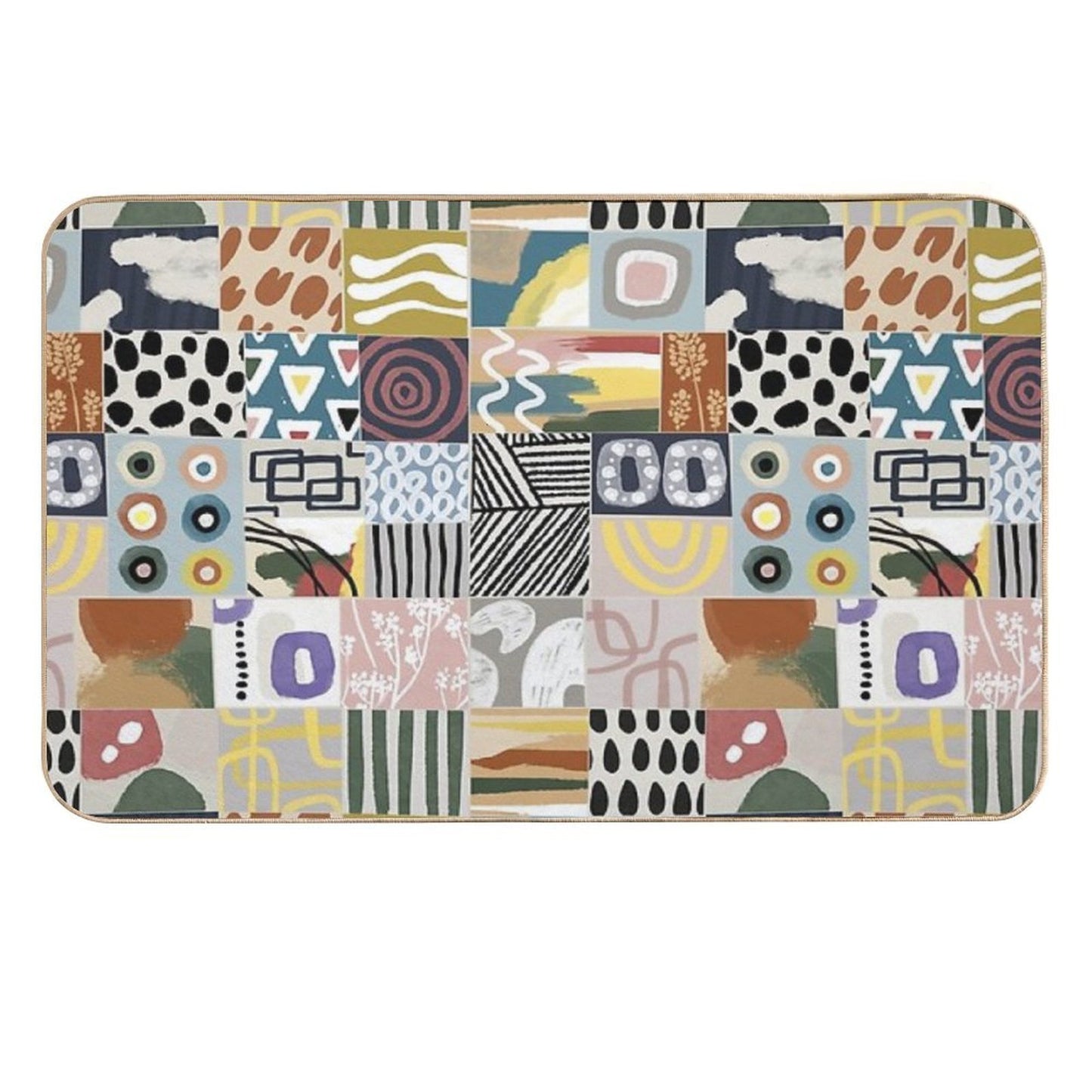 Afrika Art Design Long-Lasting Bath Mat