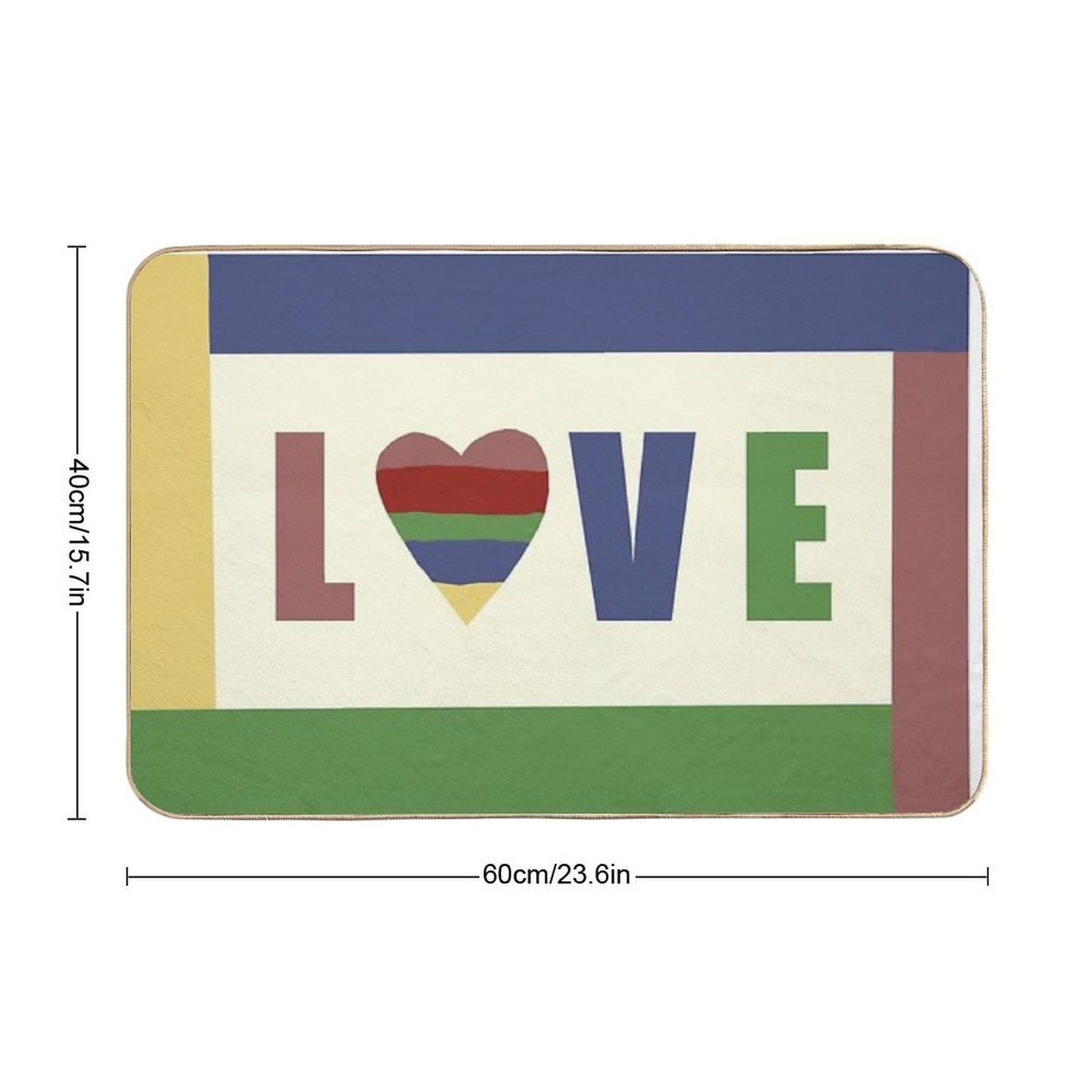 Lot Bathroom Repositionable Bath Mat