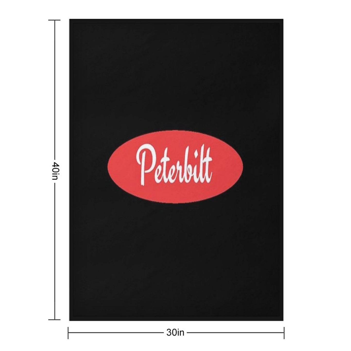 Peterbilt Eco-conscious Throw Blanket