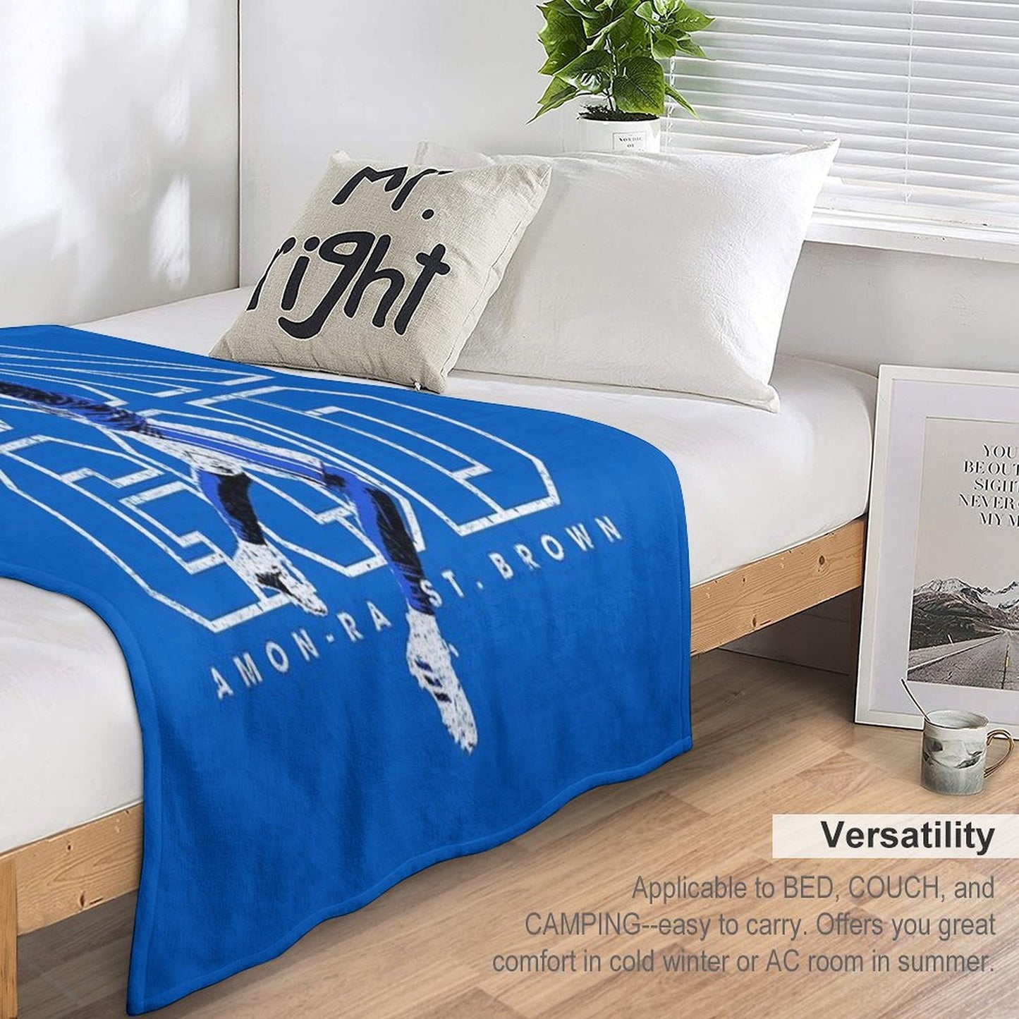 Amon-Ra St. Brown Comfort Throw Blanket