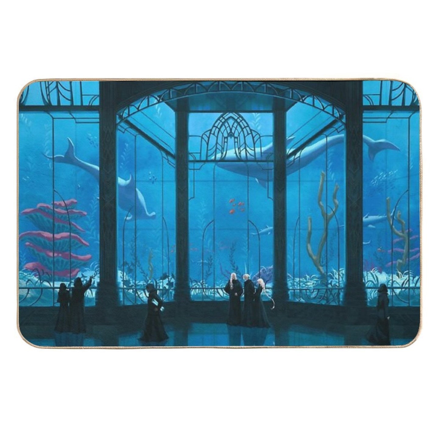 Akadaemia Ichthyology Rapid-Drying Bath Mat