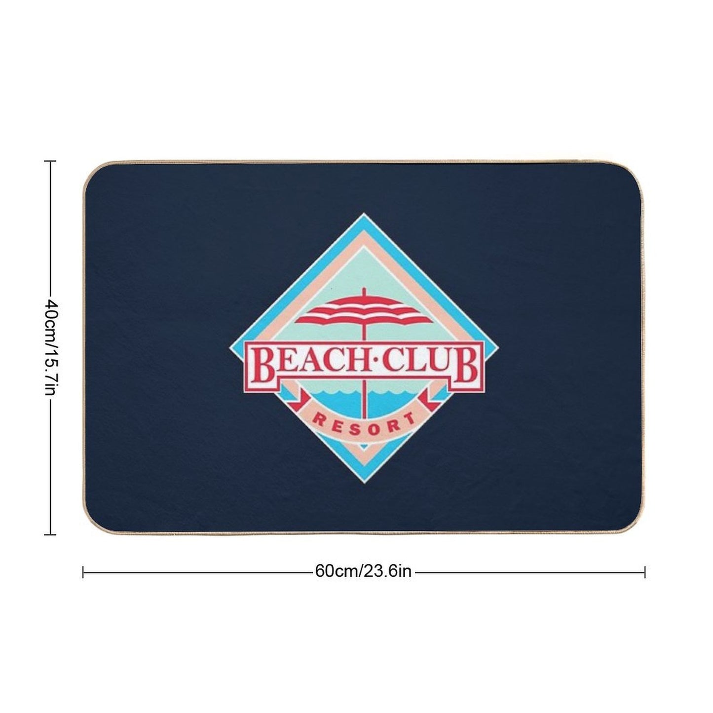 Beach Club Resort II Dirt-Trapping Bath Mat
