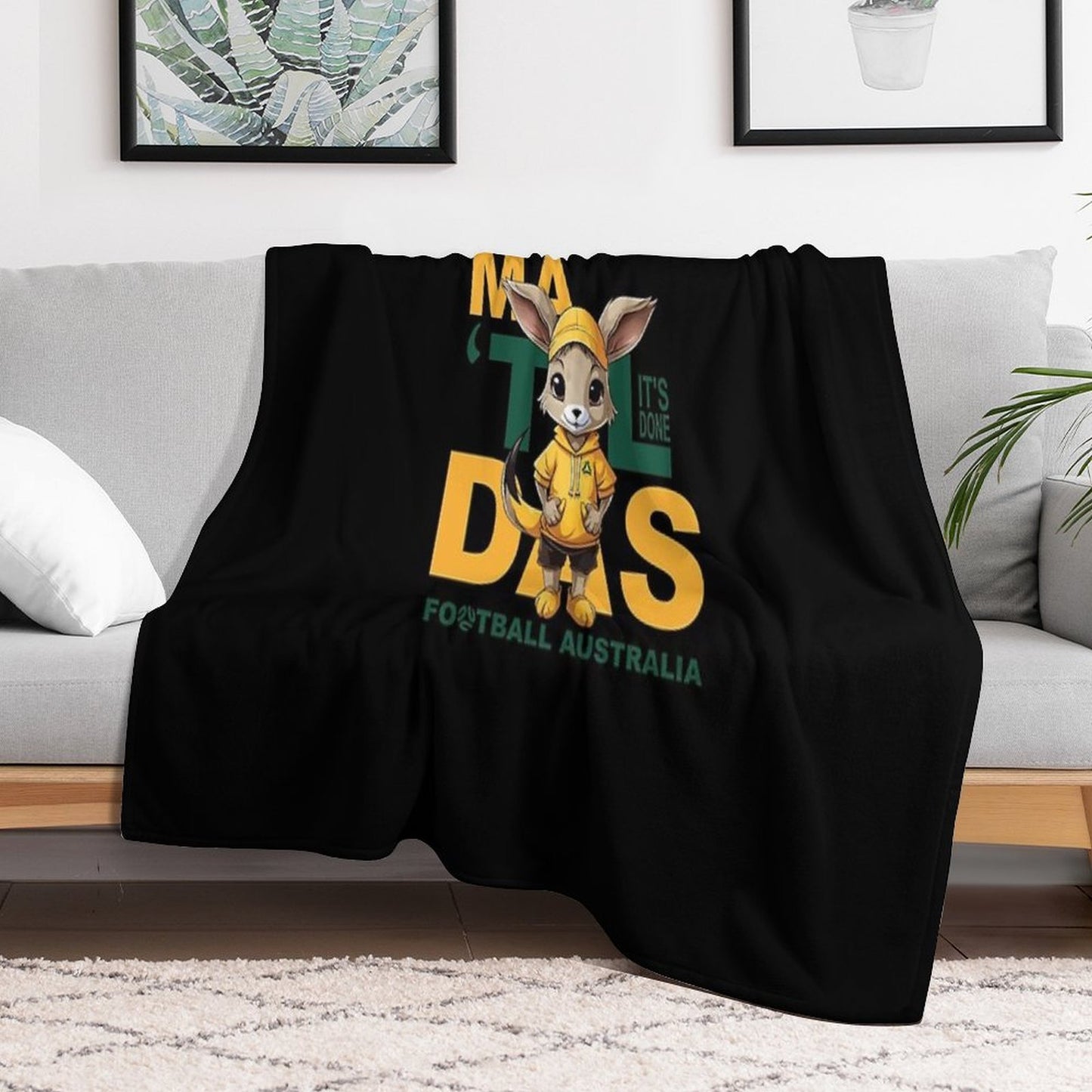Matilda's Soccer Eco-conscious Throw Blanket