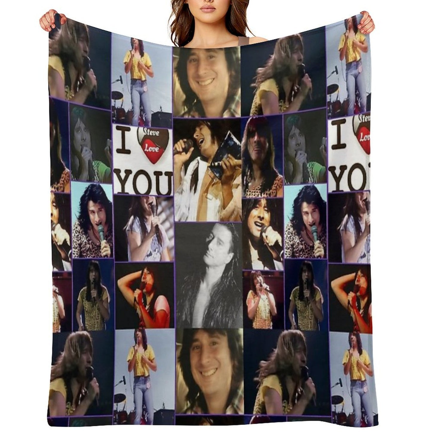 Steve Perry, I Love You Gift-ready Throw Blanket