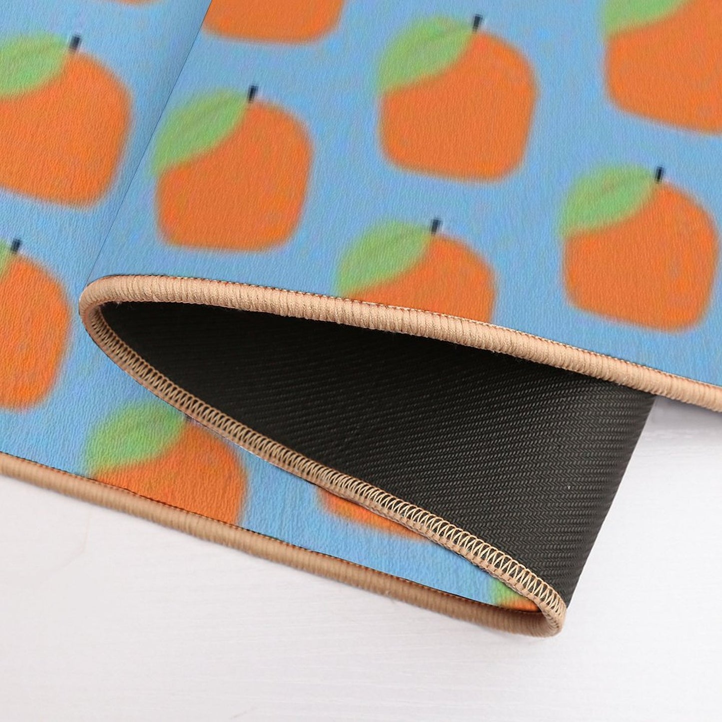 Oranges Citrus Garden Absorbent Bath Mat