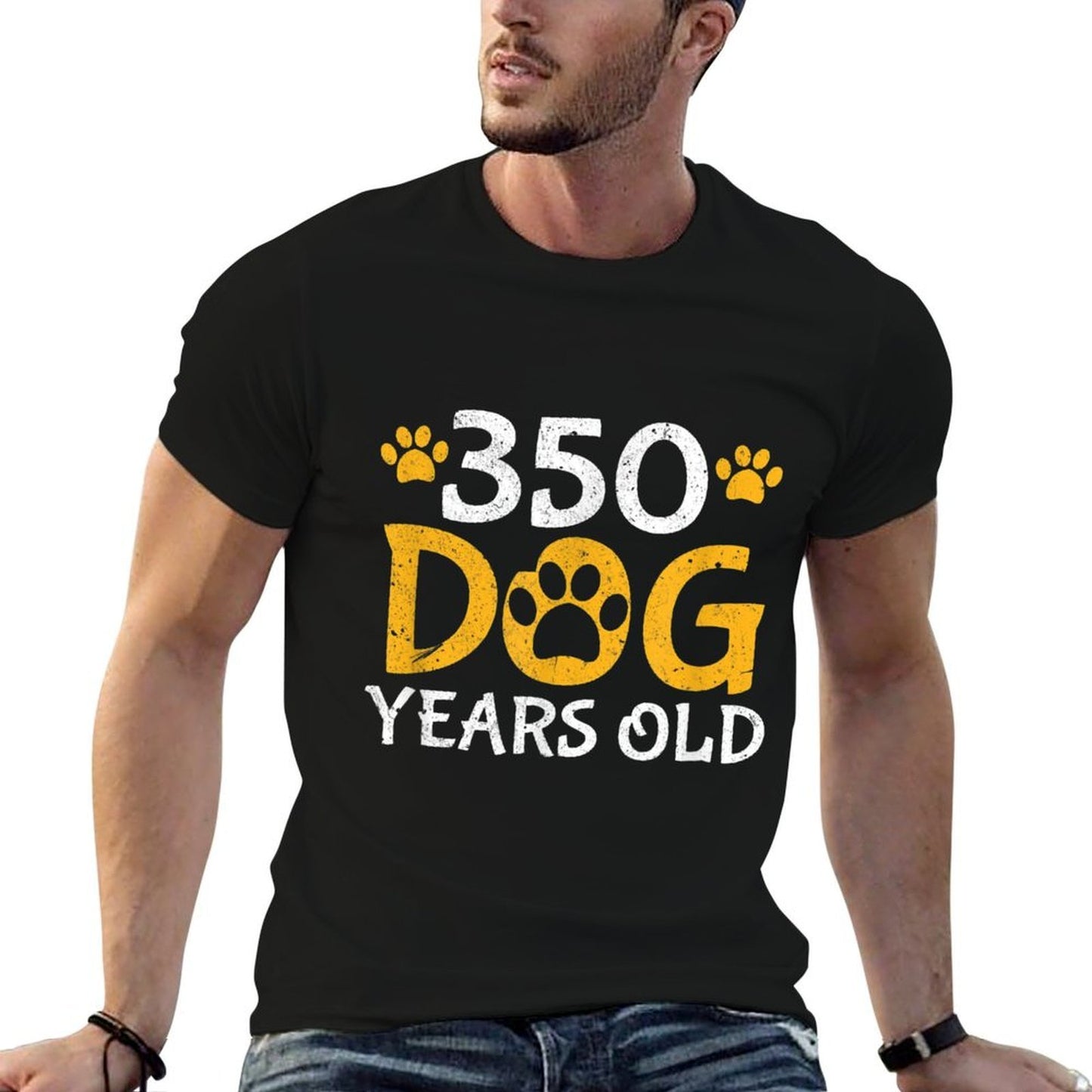 50th Birthday Party Tshirt for A 50 Year Old Oversized Silhouette T-Shirt