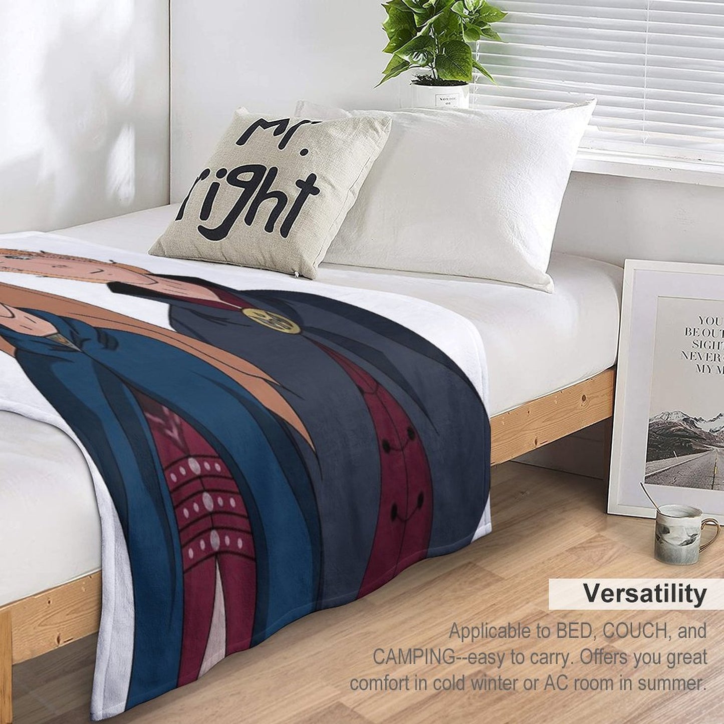 Sokeefe Eco-conscious Throw Blanket