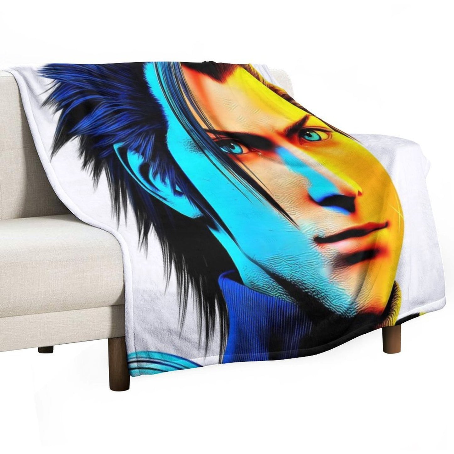 Zack Fair - 1 Compact Throw Blanket
