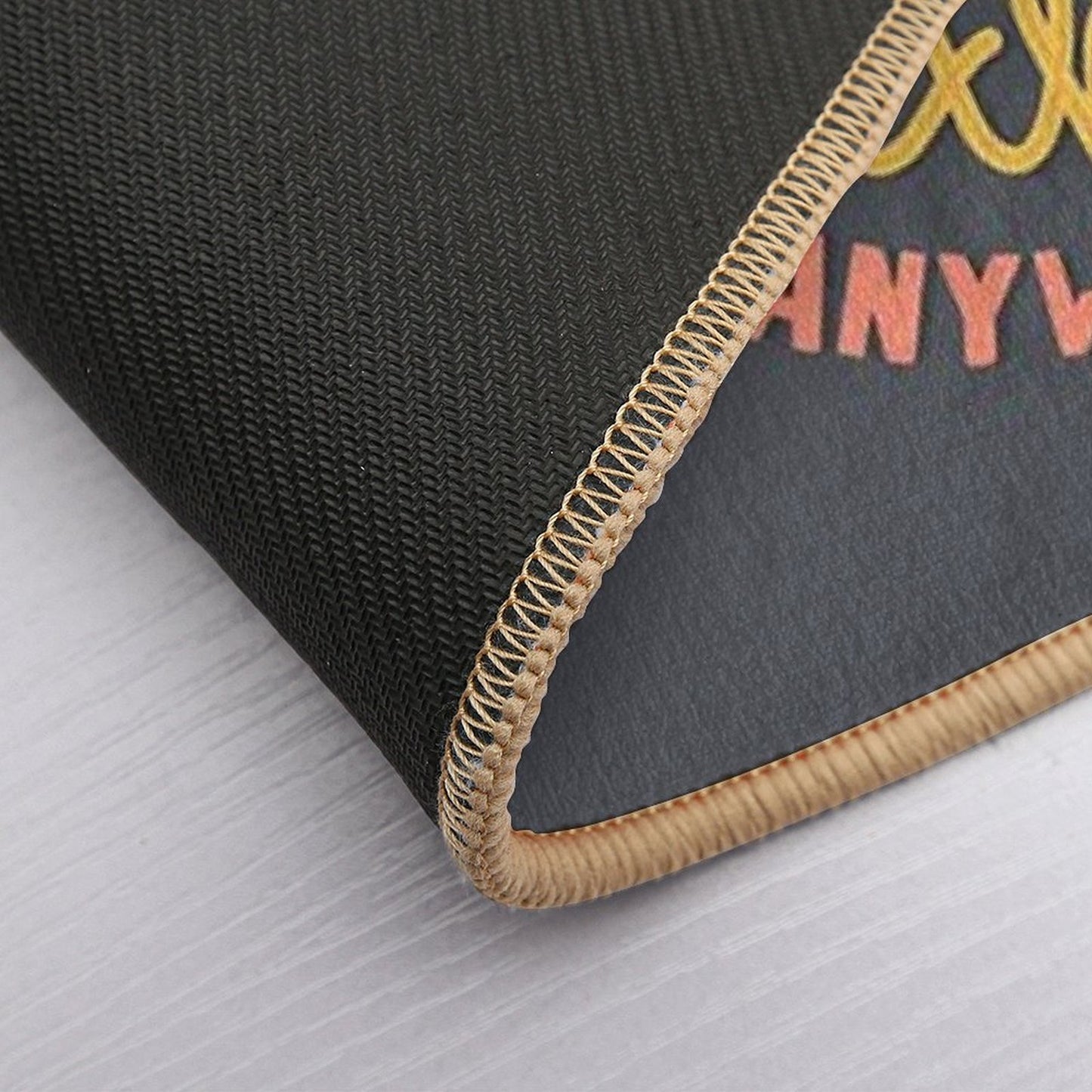 Live In Books - Bookish Quote Eco-Friendly Bath Mat