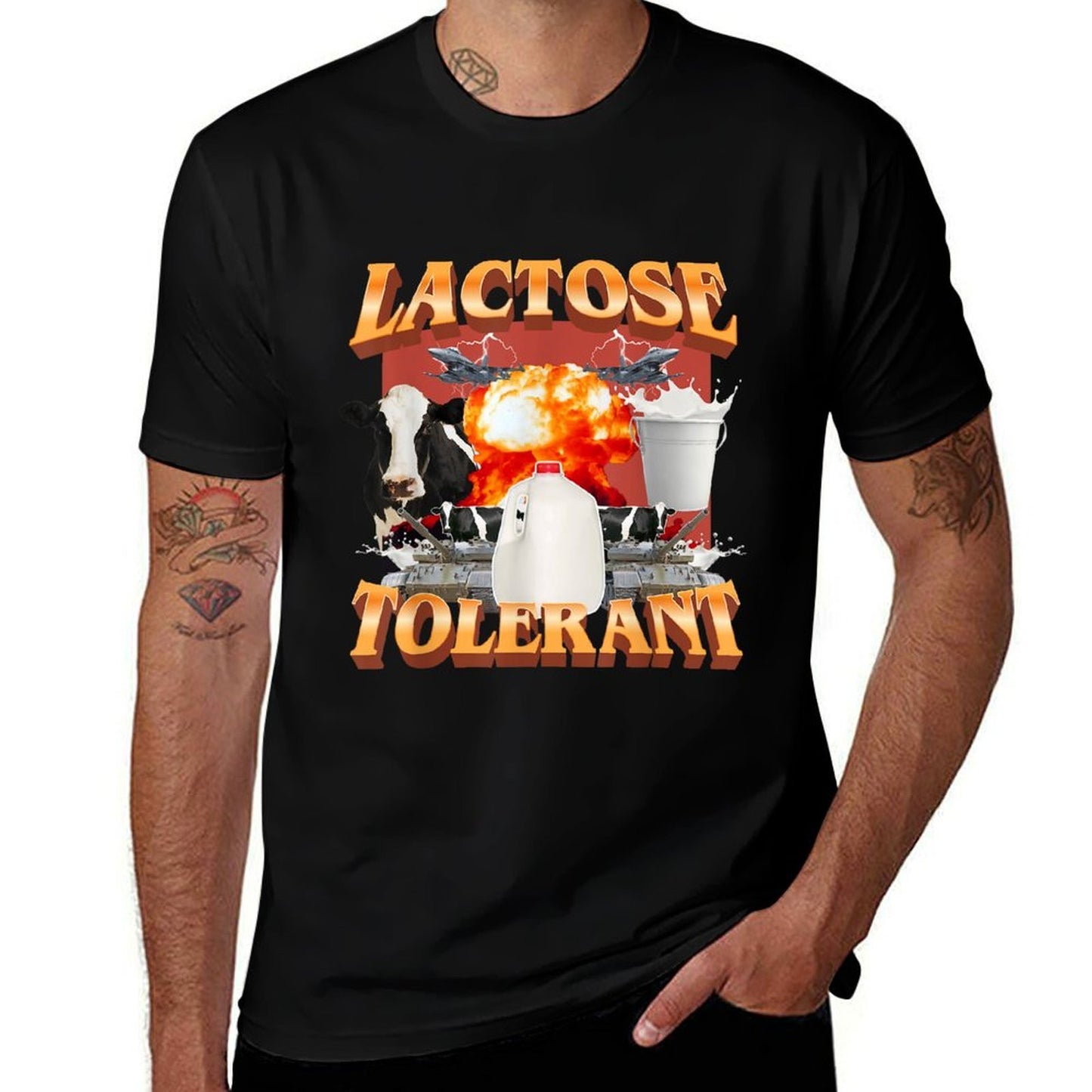 Lactose Tolerant Funny Trending Meme Classic T-Shirt