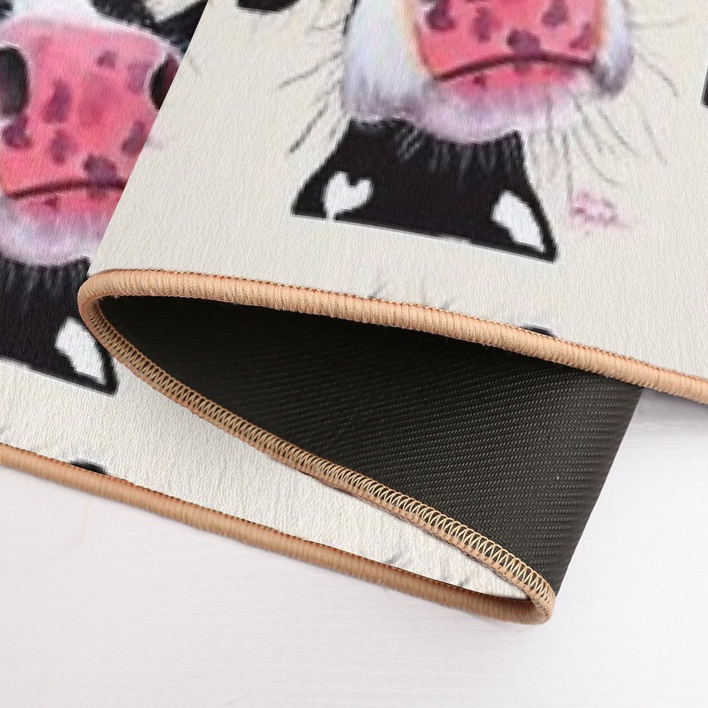 COW PRiNT 'BETTY BLUEBERRY' BY SHIRLEY MACARTHUR Versatile Bath Mat