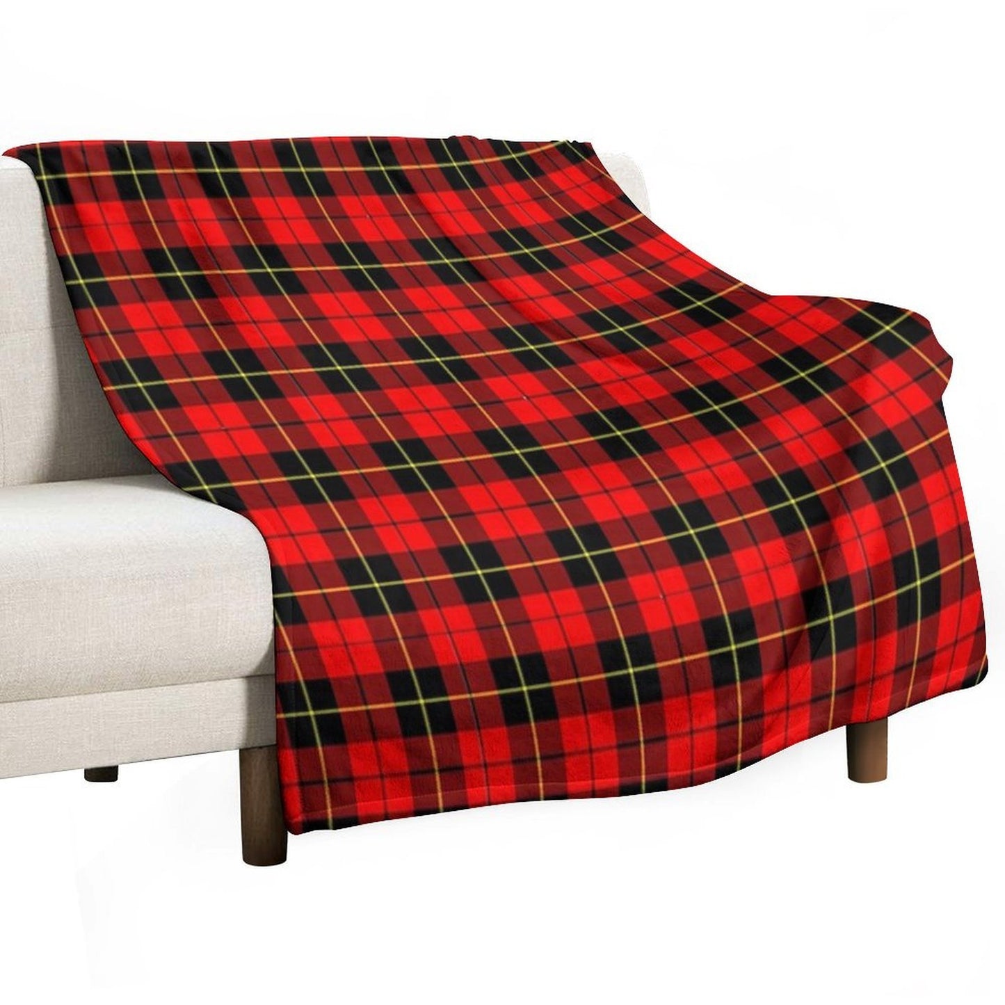 Wallace Tartan Quick-dry Throw Blanket