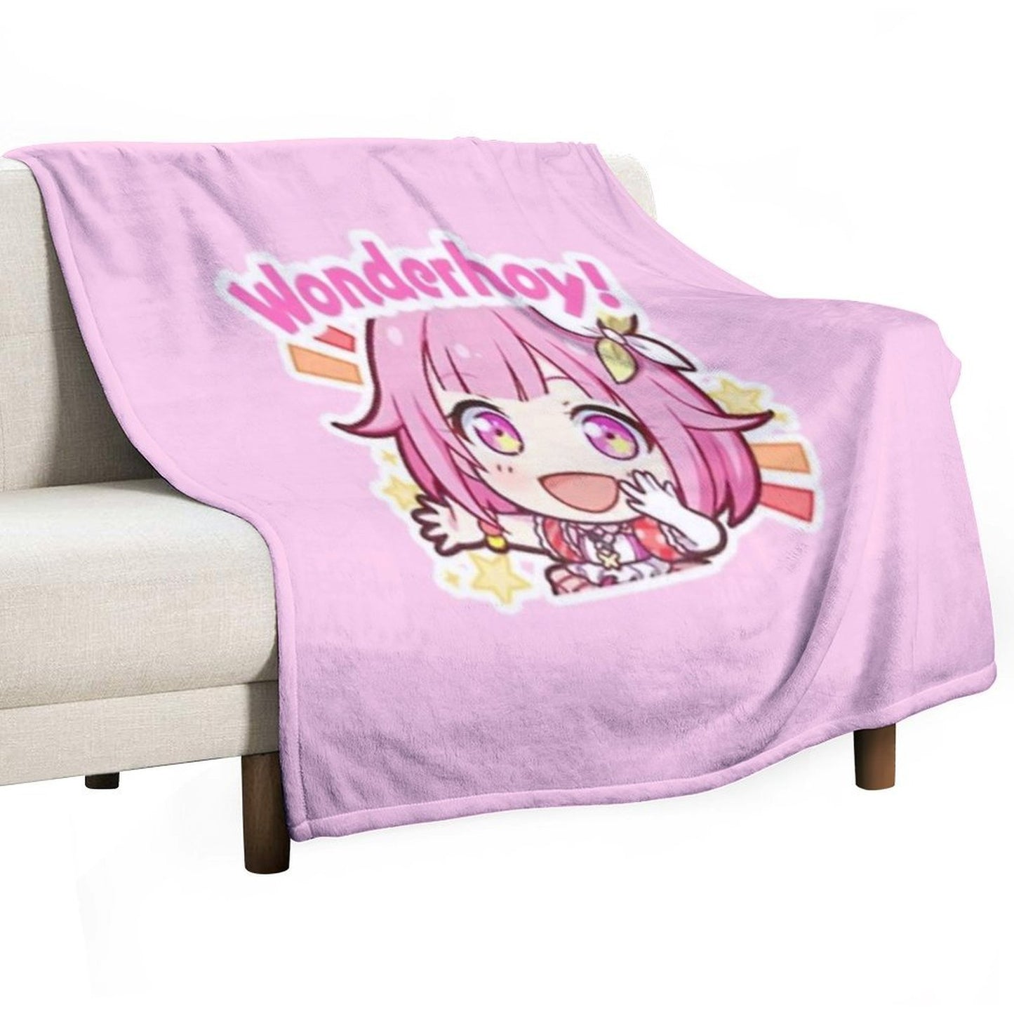 Emu Otori Wonderhoy Stamp Durable Throw Blanket
