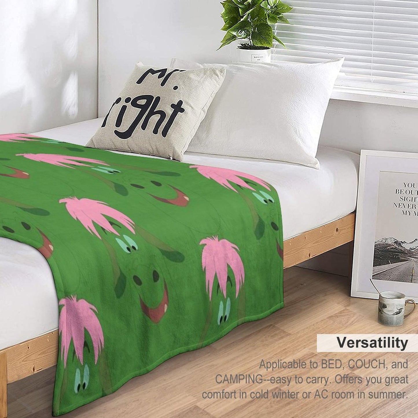 Elliot The Dragon Durable Throw Blanket
