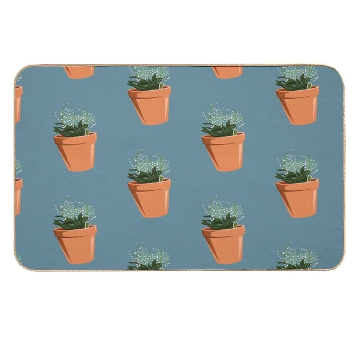 Lilly of The Valley Eco-Friendly Bath Mat