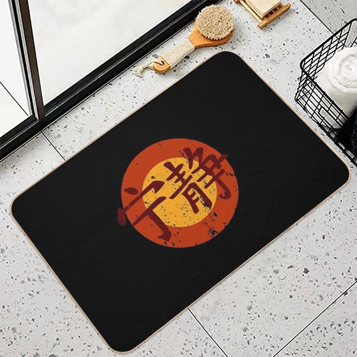 Serenity Symbol Non-Slip Bath Mat