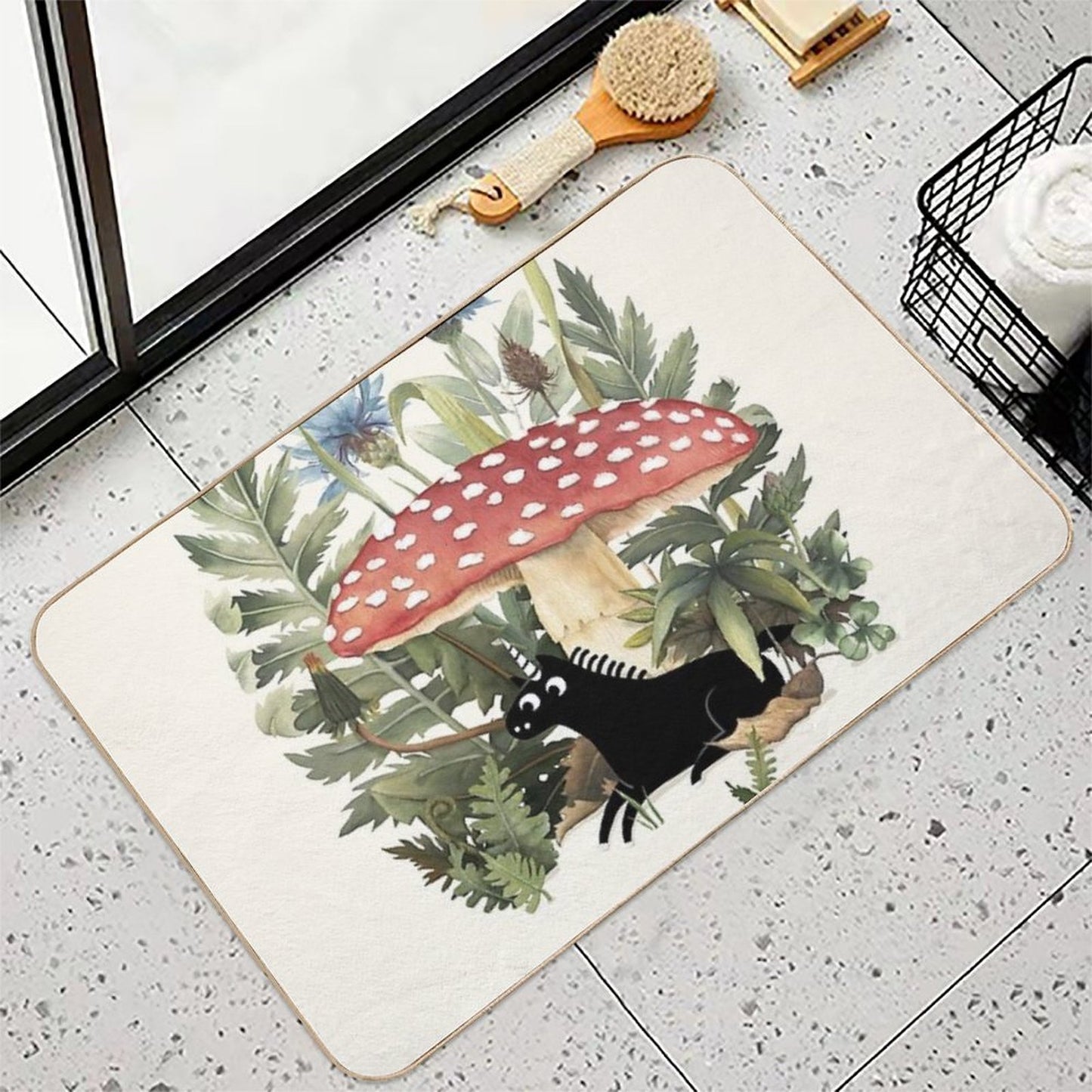 Tiny Unicorn Multi-Purpose Bath Mat