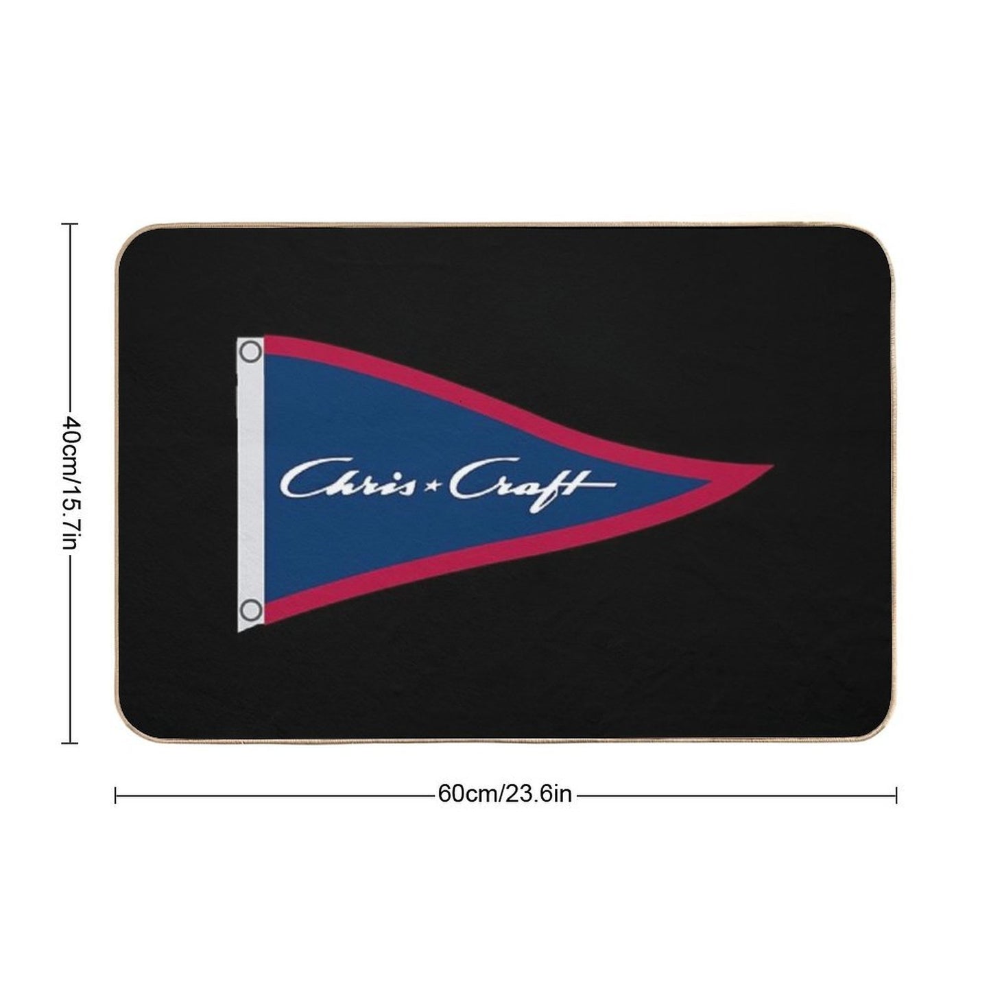 Chris A Craft Boats Toxin-Free Bath Mat